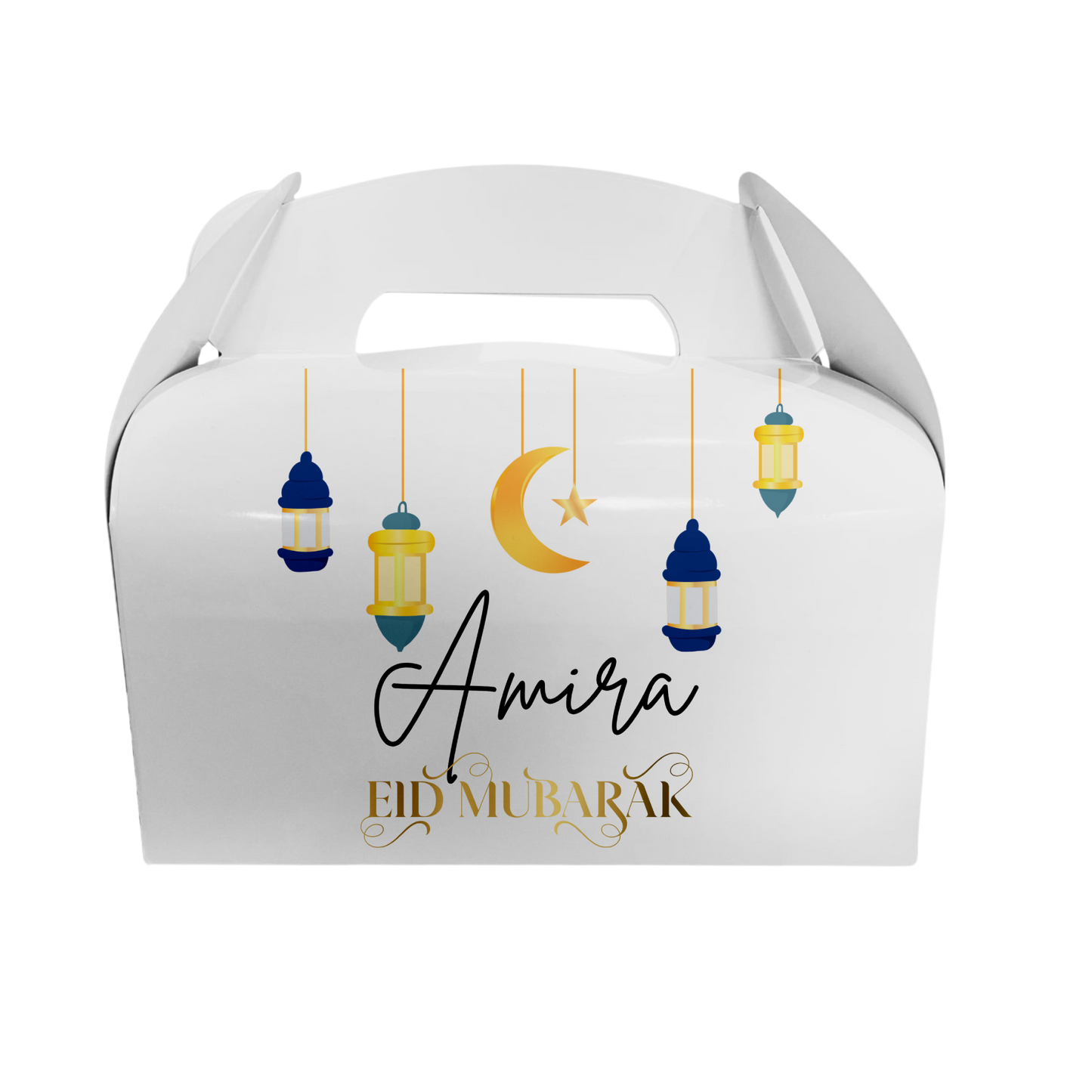 Personalized Eid Mubarak Gable Box