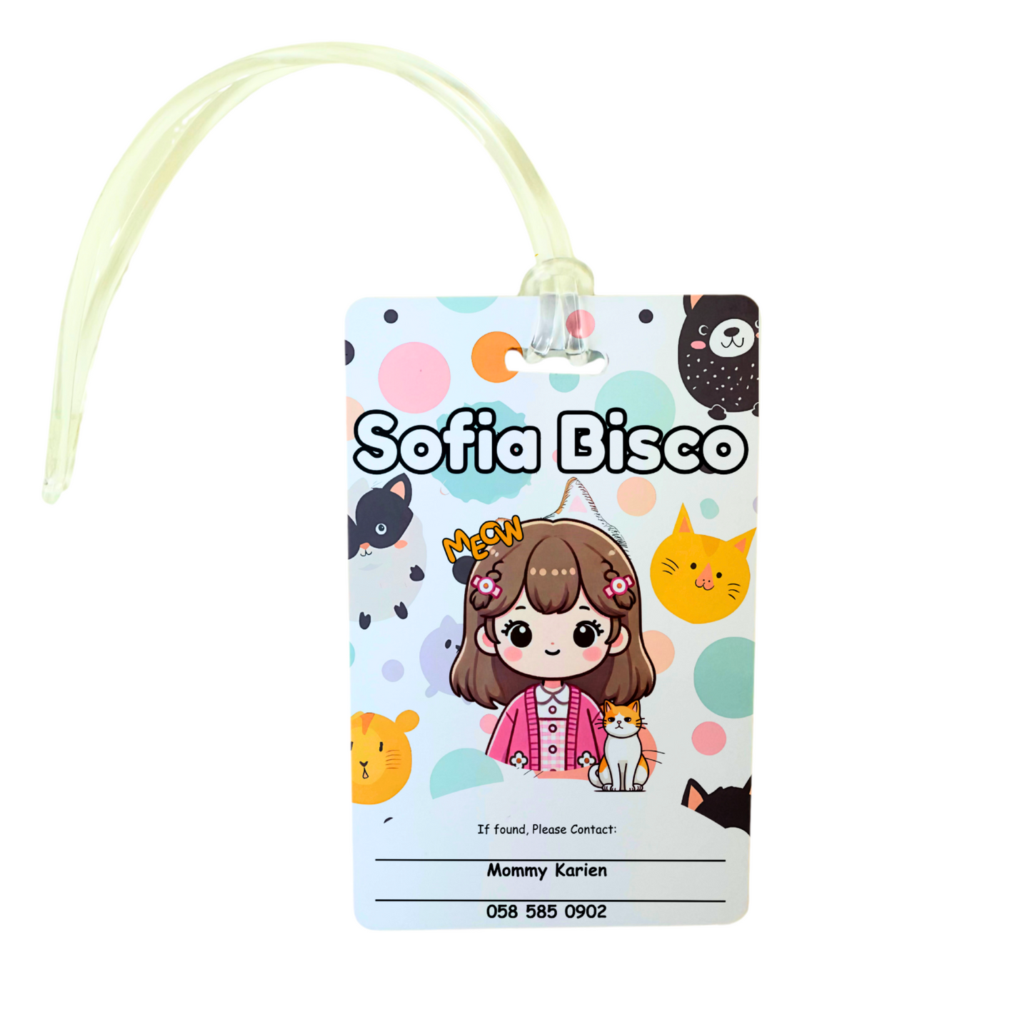 Personalized Bag Tag for kids