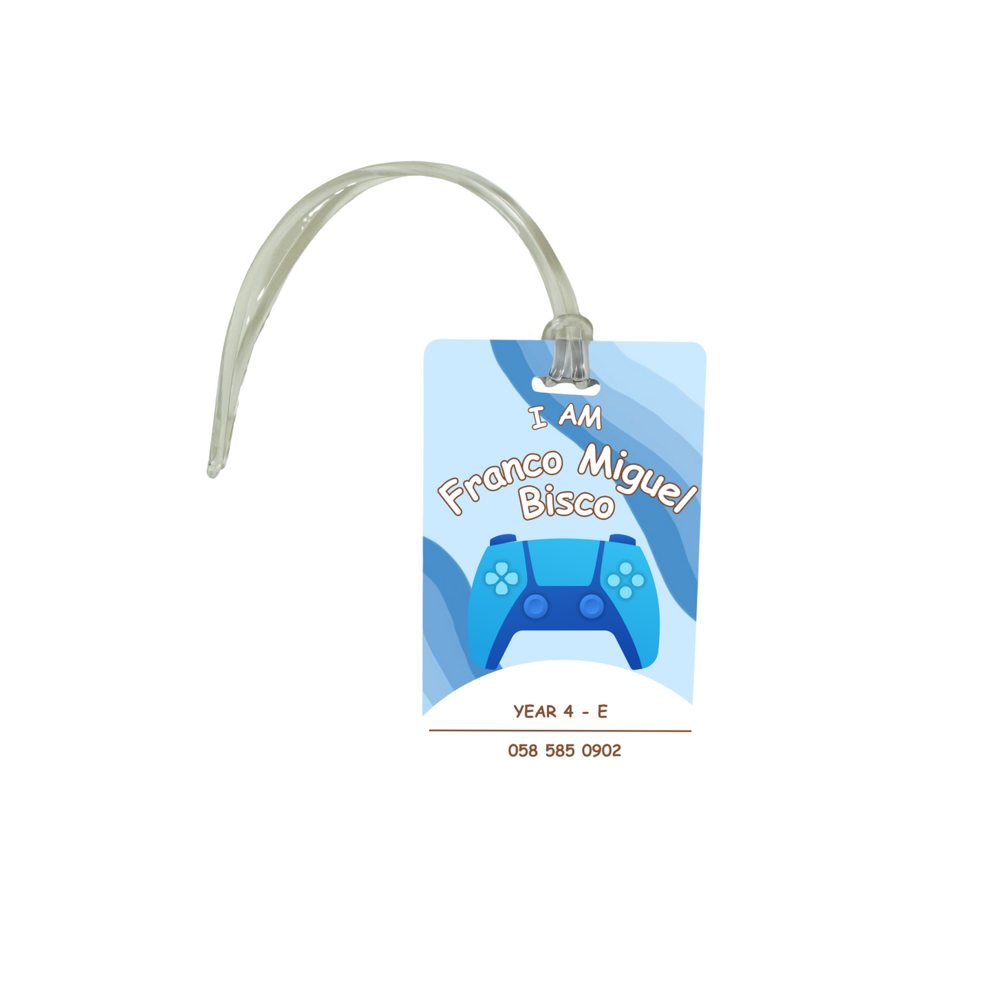 Personalized Bag Tag for kids