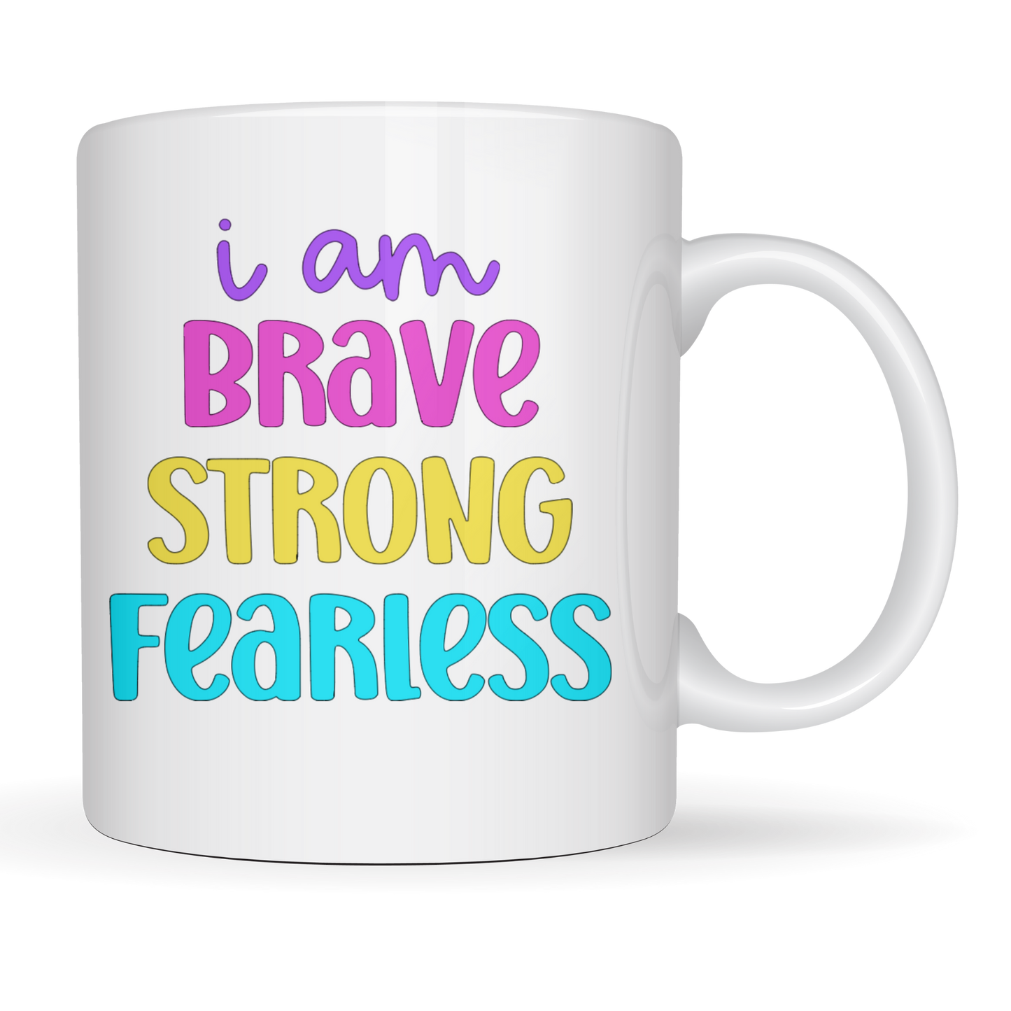 Fearless Women's Day Empowerment Mug