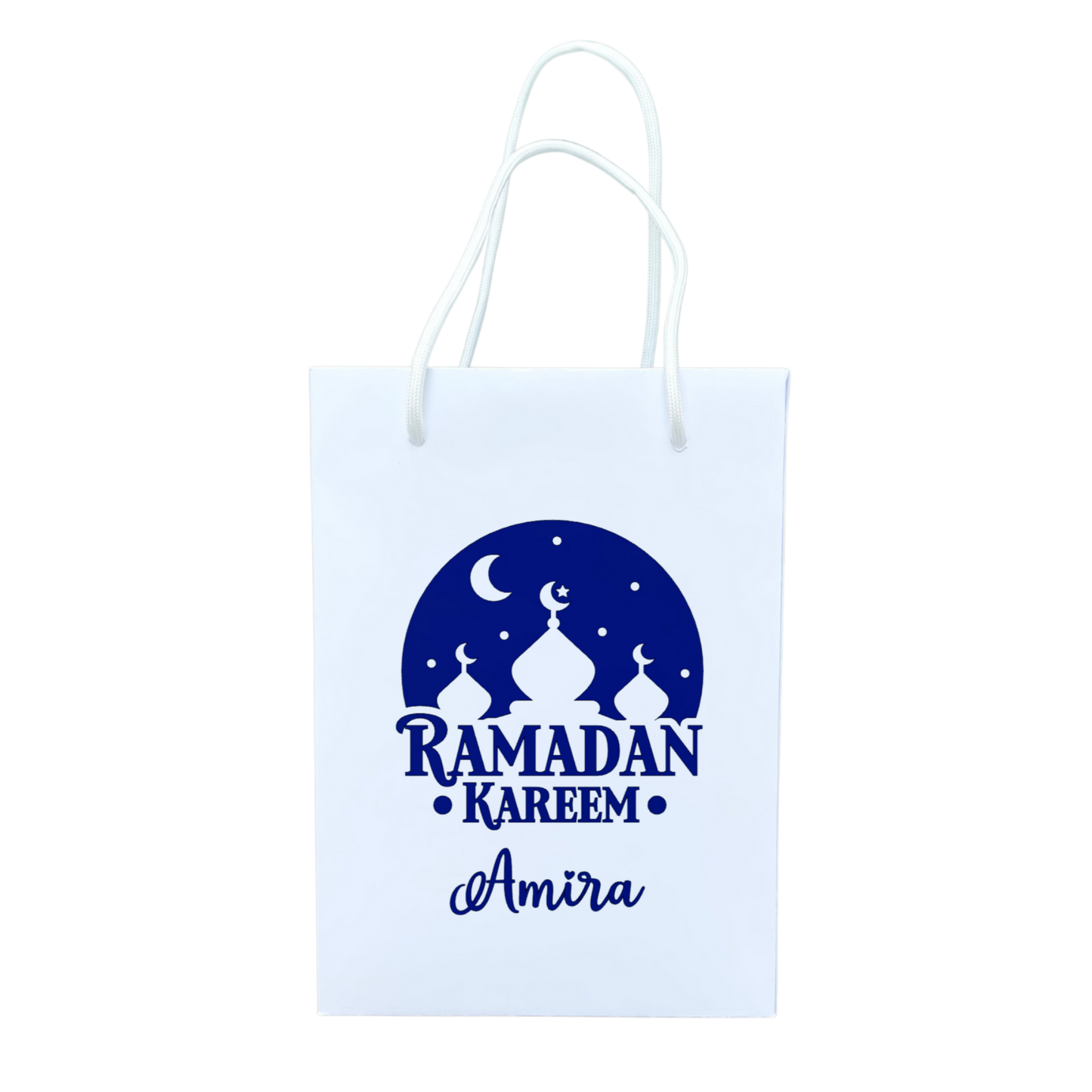 Personalized Ramadan Kareem Paper Gift Bag