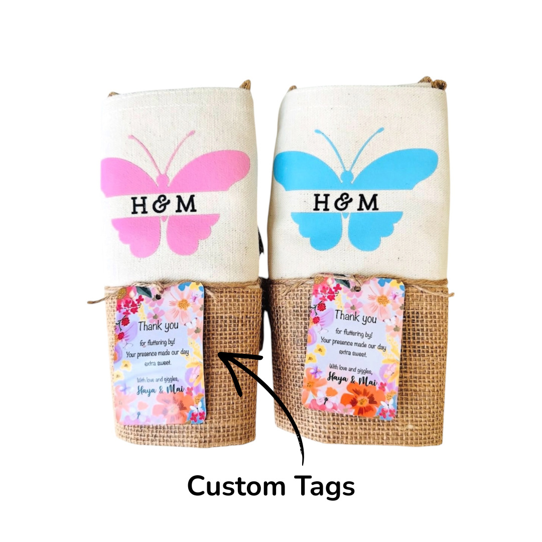 Custom Mini Tote Bag – Set of 10