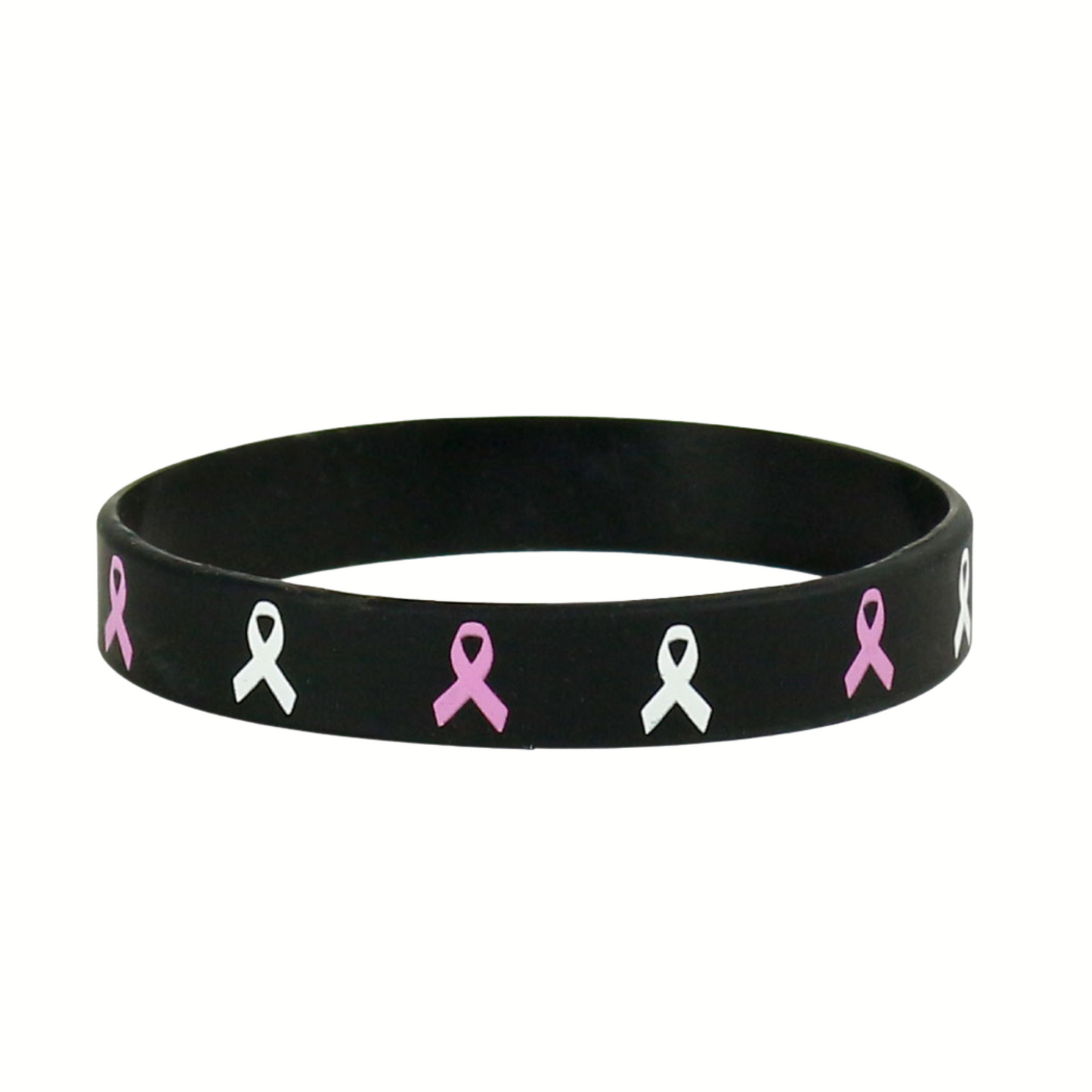 Breast Cancer Awareness Wristbands Set of 4