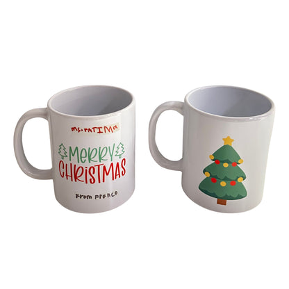 Personalized Christmas Mug