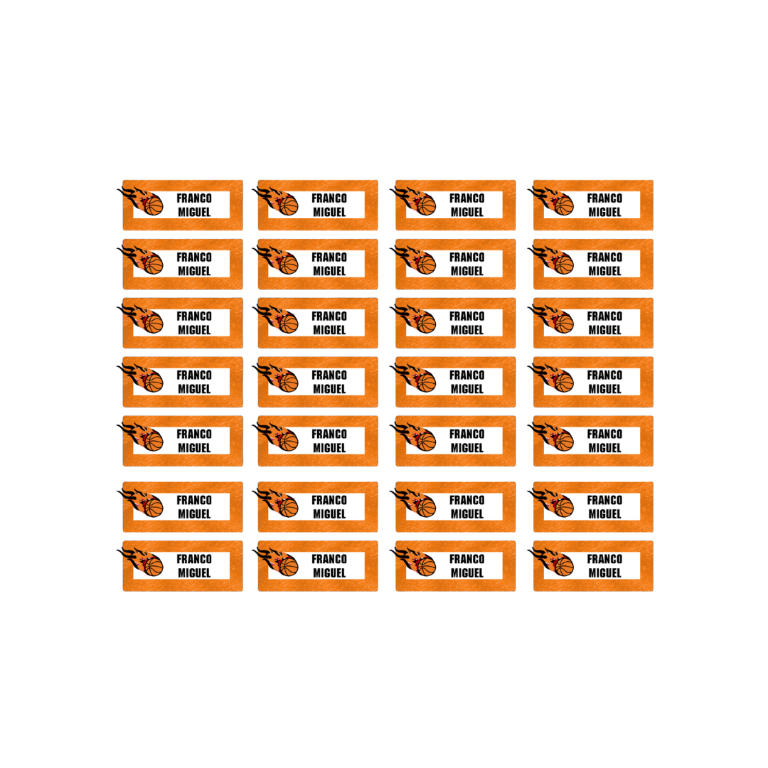 School Sticker Labels