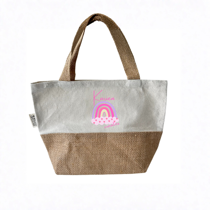 Custom Mini Tote Bag – Set of 10