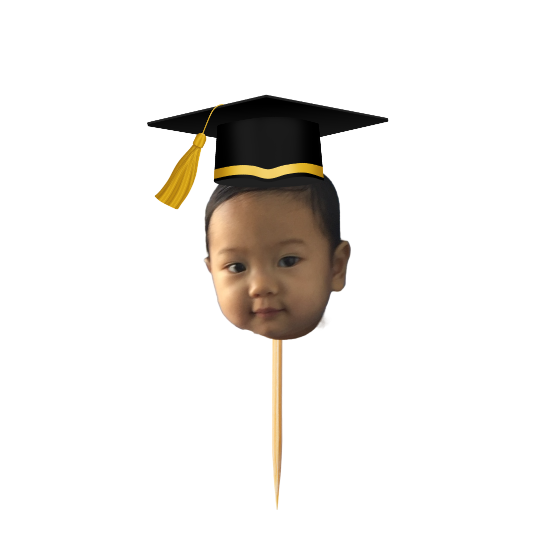 Custom Face Toppers – 6 inches