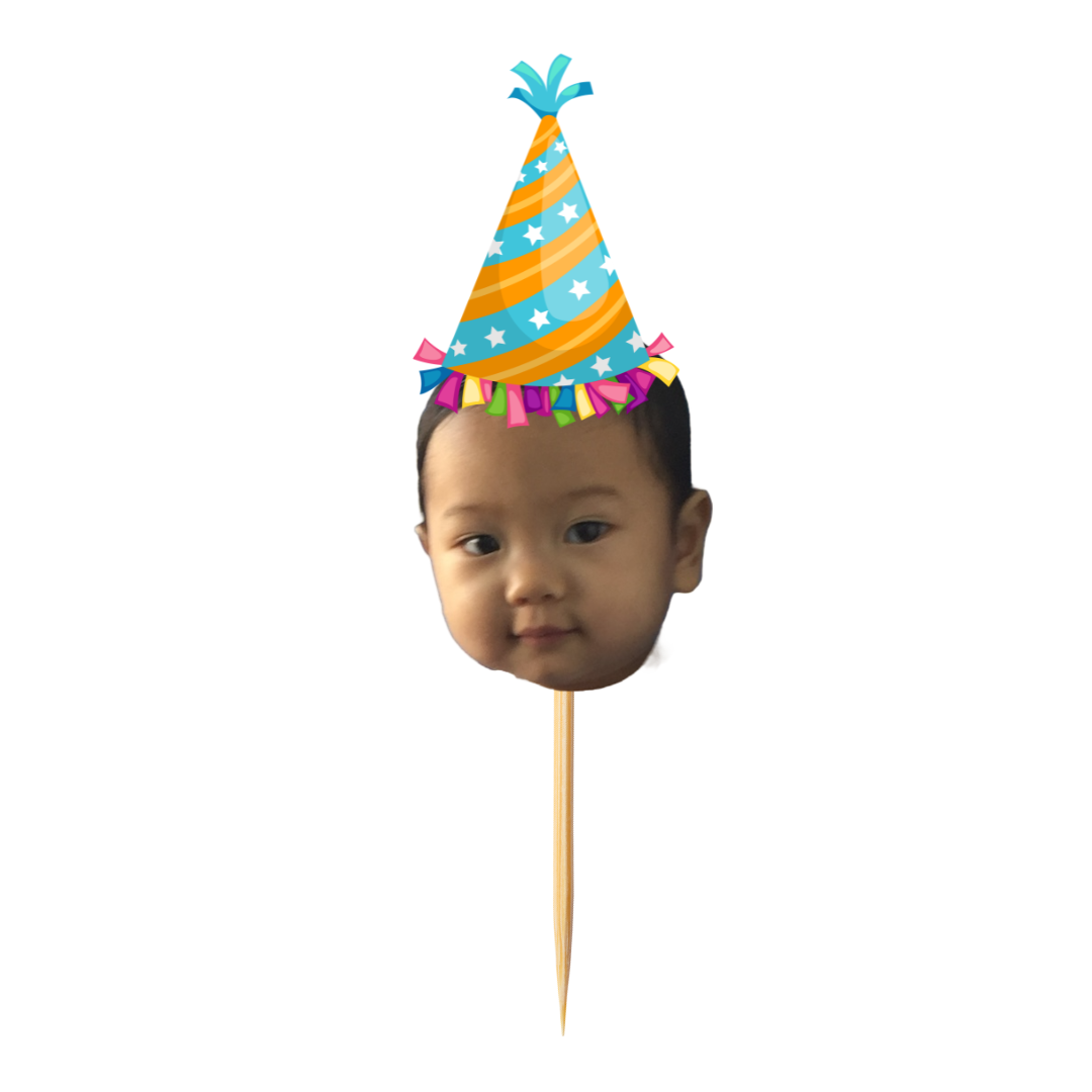 Custom Face Toppers – 6 inches