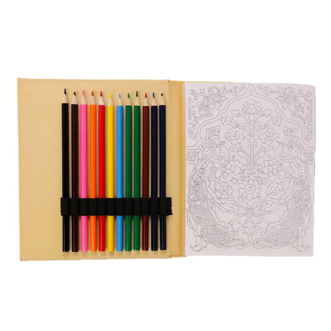 A5 Creative Coloring Book Set