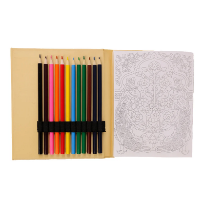 A5 Creative Coloring Book Set