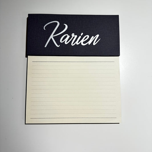 Personalized Notepad Set