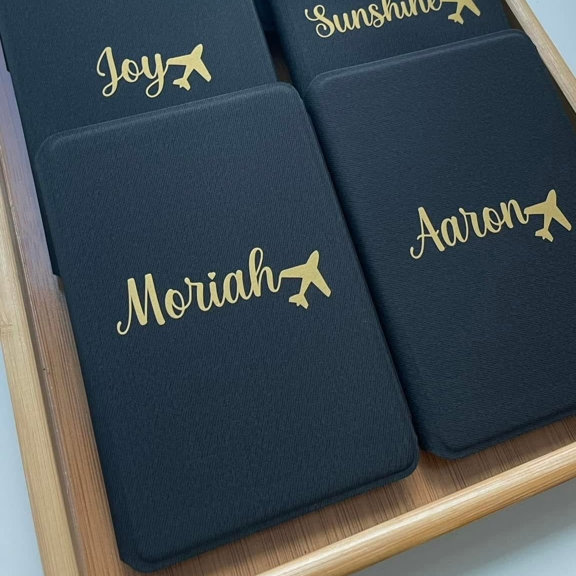 Personalized Passport Holder with Notebook