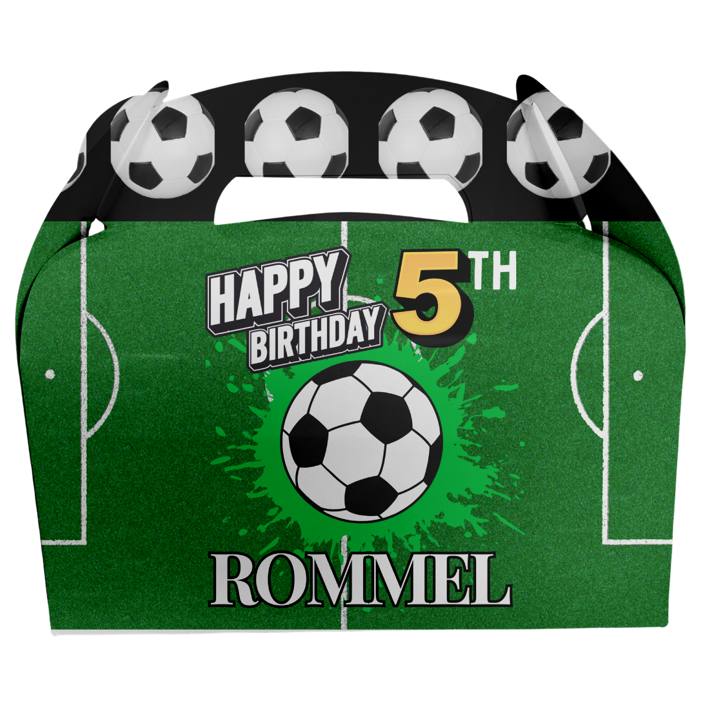 Customized Gable Box | Birthday Favor Box  6 pcs