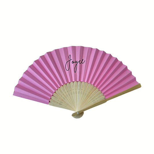 Personalized Paper Fan