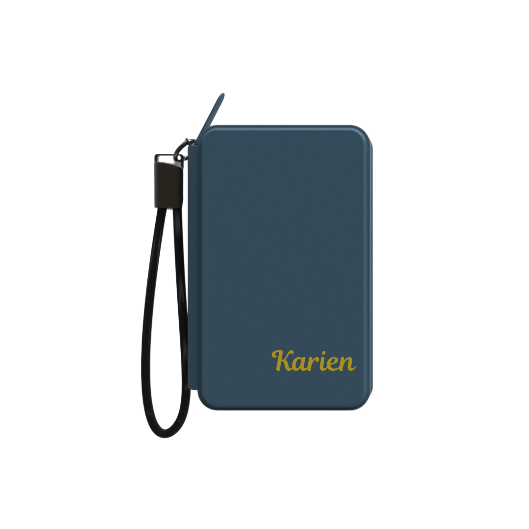 Travel Tech Wallet with Charging Cable