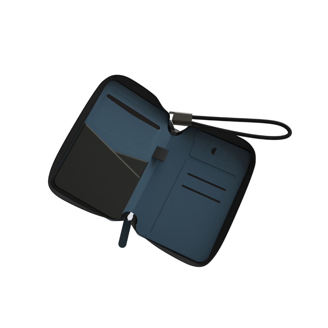 Travel Tech Wallet with Charging Cable